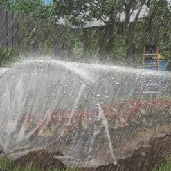 Discount Rootz Greenhouse Cover - Plastic Tarpaulin - Plantedækning - UV -resistent vandtæt - Fremme vækst - 8m x 10m Drivhus