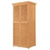 Skure, Garager & Carports^Rootz Haveskur - Redskabsskur - Haveskab - Opbevaringsskur - 87 x 46,5 x 160 cm