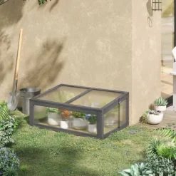 Online Rootz Mini -Greenhouse - Lille Garden Greenhouse - Plant Shelter - Good Light Permeability - 100L X 65B X 40H cm Drivhus