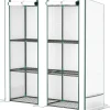 New Rootz Mini -Greenhouse - Plant Shelter - Bærbart drivhus - UV -resistent - 144 x 48 x 152 cm - Perfekt til små haver Drivhus