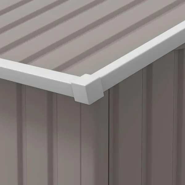 Skure, Garager & Carports^Rootz Tool Shed - Weatherboof Garden Shed - Udendørs opbevaring - Ventileret stålskur - 340 cm x 386 cm x 200 cm