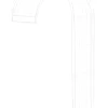 Buer, Spalier, Lysthuse Uden Tag^Rose bue Pietro 152x80x260 40 x 130 x 260 cm 2
