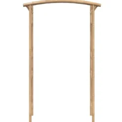 Buer, Spalier, Lysthuse Uden Tag^Rosenbue i bambus - Stabil konstruktion | Størrelse: 118x40x187 cm