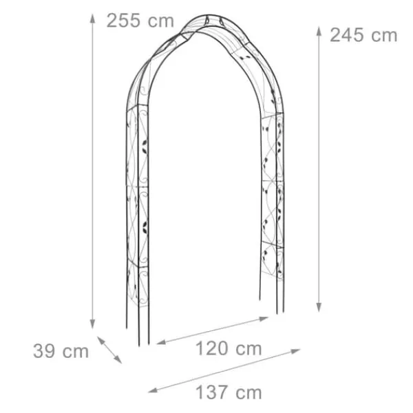 Rosenbue, Jern, Kodustaar Buer, Spalier, Lysthuse Uden Tag