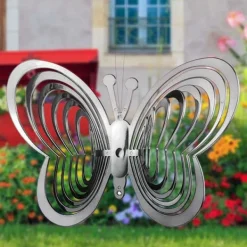 Sale Roterende og reflekterende vindklokker - Sommerfugl Vinddekoration