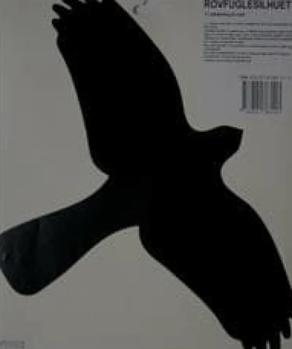 New Rovfuglesilhuet (sort) Til Fugle & Småvildt
