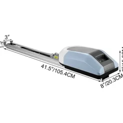 Rulleportåbner 1000N - Komplet 120W sæt med fjernbetjening til garage. Elektrisk 800N, ideel til automatiske skydeporte. Skure, Garager & Carports