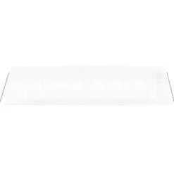 Drivhus^Rummeligt drivhus med stålstel - Beskyt dine planter | Størrelse: 24 m² | 8x3x2 m | Farve: Hvid