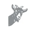 Havedekorationer^Rustdekoration til haven goat