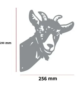 Havedekorationer^Rustdekoration til haven goat