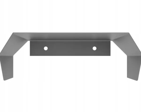 Clearance RUSTFRIT STÅL beskyttende baldakin til postkasse 100 x 20 cm Postkasser & Brevindkast