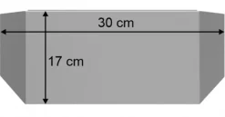 Online RUSTFRIT STÅL beskyttende baldakin til postkasse 35 x 10 cm Postkasser & Brevindkast