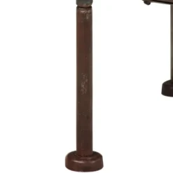 Pejse^Rustikt bålfad Ø40 cm i jern - Ideelt til haven | Farve: Rust | Størrelse: Ø40 cm