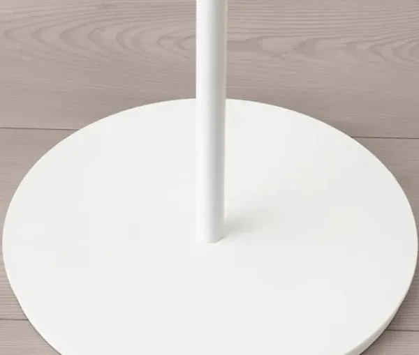 Flag & Vindposer^Sadelpind, stang til stativ, hvide søjler 59 cm