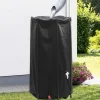 Sammenfoldelig vandtank med hane - PVC 250 l | Farve: Grøn | Størrelse: Foldbar Regntønder