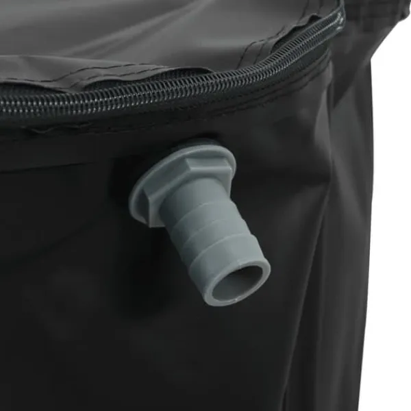 Sammenfoldelig vandtank med hane - PVC 250 l | Farve: Grøn | Størrelse: Foldbar Regntønder