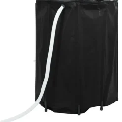 Regntønder^Sammenfoldelig vandtank med hane - 750L PVC | Farve: Grå | Størrelse: 750 liter