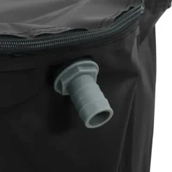 Regntønder^Sammenfoldelig vandtank med hane - 750L PVC | Farve: Grå | Størrelse: 750 liter