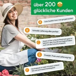 Discount Sammenklappelig havebænk/knæstøtte 2-i-1 med værktøjstaske, EVA-skum, 58×28×49 cm Støtte Med Hjul, Sæder & Knæbeskyttelse Til Havepleje