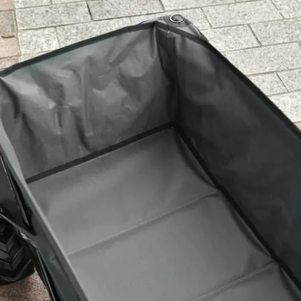 Sammenklappelig håndvogn 360° med teleskophåndtag, op til 20 kg, til udflugter & have Haveværktøj