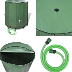 Regntønder^Sammenklappelig regnvandsbeholder 500 L - Vandbeholder - Vandbeholdere - Home & Living