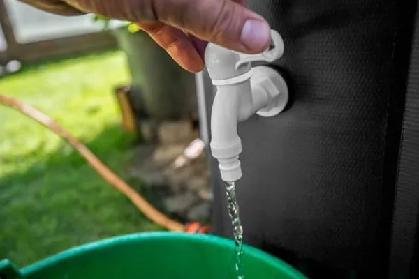 Hot Sammenklappelig regnvandstank, 500 l, PVC - T N15-952 Regntønder
