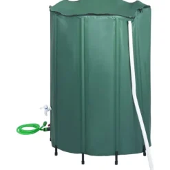 Discount Sammenklappelig regnvandsbeholder med hane 1350 l - Regnvandsbeholder - Regnvandsbeholdere - Home & Living Regntønder