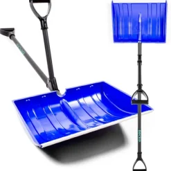 New Sammenklappelig sneskovl, to håndtag, ergonomisk Snerydning