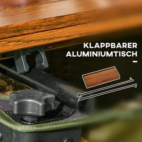 Hot Sammenklappelig transportvogn med håndtag & foldbar bakke, op til 120 kg, grøn Haveværktøj