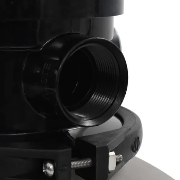 Pool- & Spatilbehør^Sandfilter til pool med multiventil - 4 indstillinger | Farve: Grå | Størrelse: 350 mm