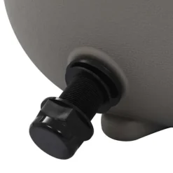 Pool- & Spatilbehør^Sandfilter til pool med multiventil - 4 indstillinger | Farve: Grå | Størrelse: 350 mm