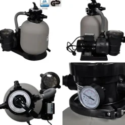 Pool- & Spatilbehør^Sandfilterpumpe 600 W 17000 l/t - Sandfilterpumpe; Sandfilterpumper - Poolfilter; Poolfiltre - Home & Living