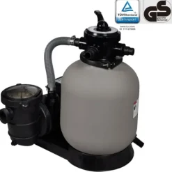 Pool- & Spatilbehør^Sandfilterpumpe 600 W 17000 l/t - Sandfilterpumpe; Sandfilterpumper - Poolfilter; Poolfiltre - Home & Living
