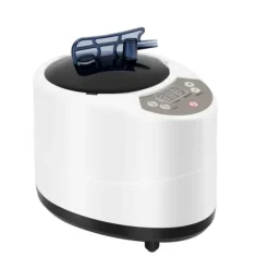 Sauna^Sauna Dampgenerator, 1000W Effekt, 0,66 Gal Kapacitet, 220V Spænding, 5-95 mins Timer, Anti-elektrisk Stød Sikkerhed
