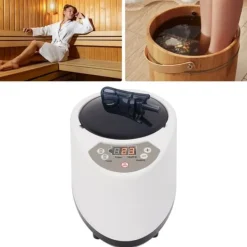 Discount Sauna Dampmaskine, 1000W Effekt, 3L Kapacitet, 9 Temperaturniveauer, Timer 5-95 min, Fjernbetjening Sauna