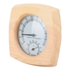 Sauna^Sauna Digitalt Termometer Hygrometer Fugtighedstemperaturmåler