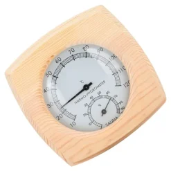 Sauna^Sauna Digitalt Termometer Hygrometer Fugtighedstemperaturmåler