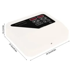 Sauna^Saunaovn styreenhed - Ekstern kontrolpanel - Vægmonteret - 220–240 V - Til 3–9 kW - 40–105 °C - Lysstyring 60 W - Digital
