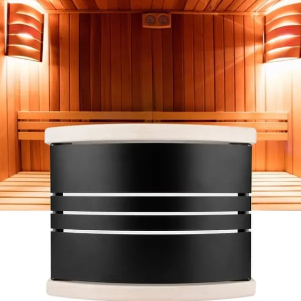 Sauna^Saunarum Rustfrit Stål Anti-Eksplosion Lampskærm Lysdæksel Sauna Tilbehør