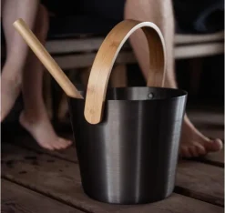 Clearance Saunaspand RENTO BRUN 5L, H35cm Sauna