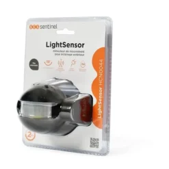 Bevægelsesdetektorer^SCS SENTINEL LightSensor sort udendørs bevægelsesdetektor - 12m rækkevidde - 180° vinkel