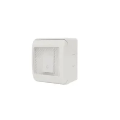 Best SCS SENTINEL 230V trykknap - 16A koblingskapacitet - IP55 - Hvid Bevægelsesdetektorer