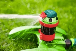 Vanding^Sektorsprinkler, 6-funktion med drev, justerbart område