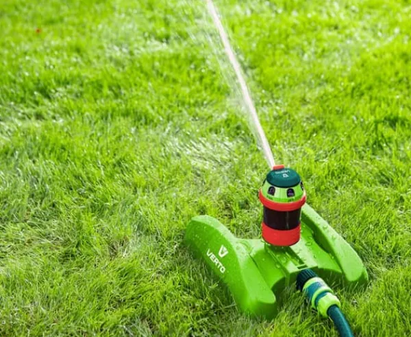 Vanding^Sektorsprinkler, 6-funktion med drev, justerbart område