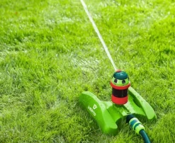 Vanding^Sektorsprinkler, 6-funktion med drev, justerbart område