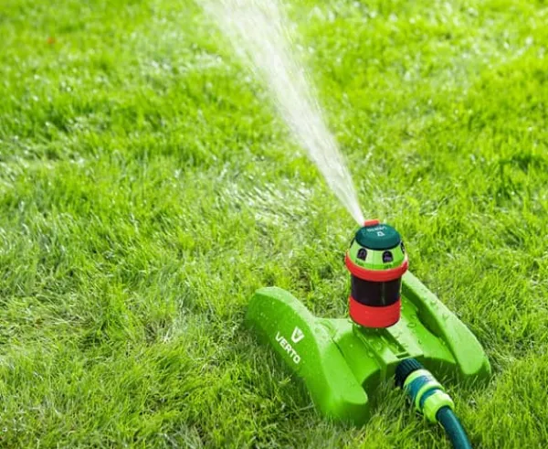Vanding^Sektorsprinkler, 6-funktion med drev, justerbart område