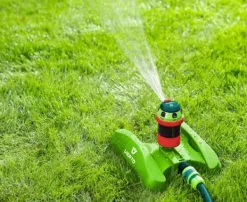 Vanding^Sektorsprinkler, 6-funktion med drev, justerbart område