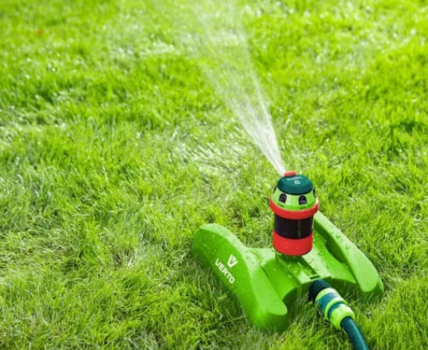 Vanding^Sektorsprinkler, 6-funktion med drev, justerbart område