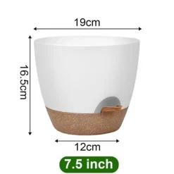Discount Selvvandende urtepotte 19 cm Krukker & Plantebeholdere