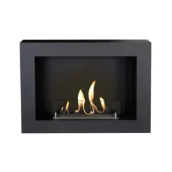 Serra bio-ethanol vægovn - Sort - Mood pejs - 1,5 KW varme Pejse